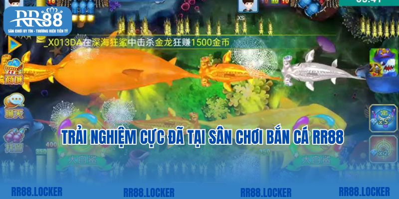 Trải nghiệm cực đã tại sân chơi bắn cá RR88