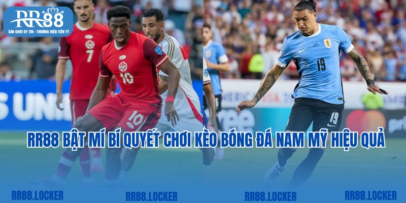 RR88 bật mí bí quyết chơi kèo bóng đá Nam Mỹ hiệu quả